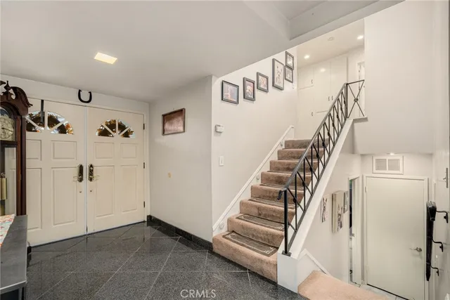 a view of entryway and hall