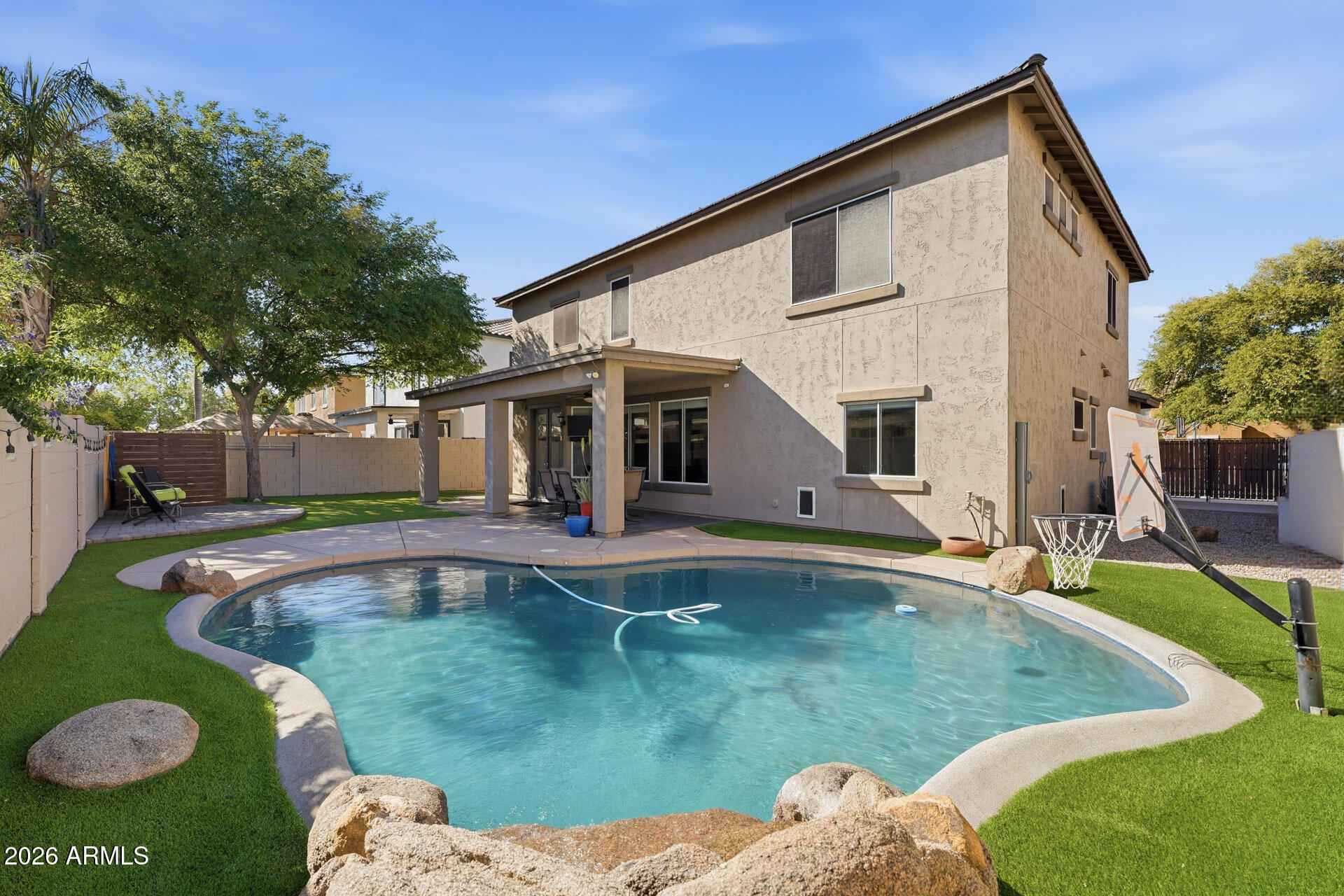3273 East Fairview Street Gilbert, AZ 85295 - Photo 37 of 37 a view of a house with swimming pool