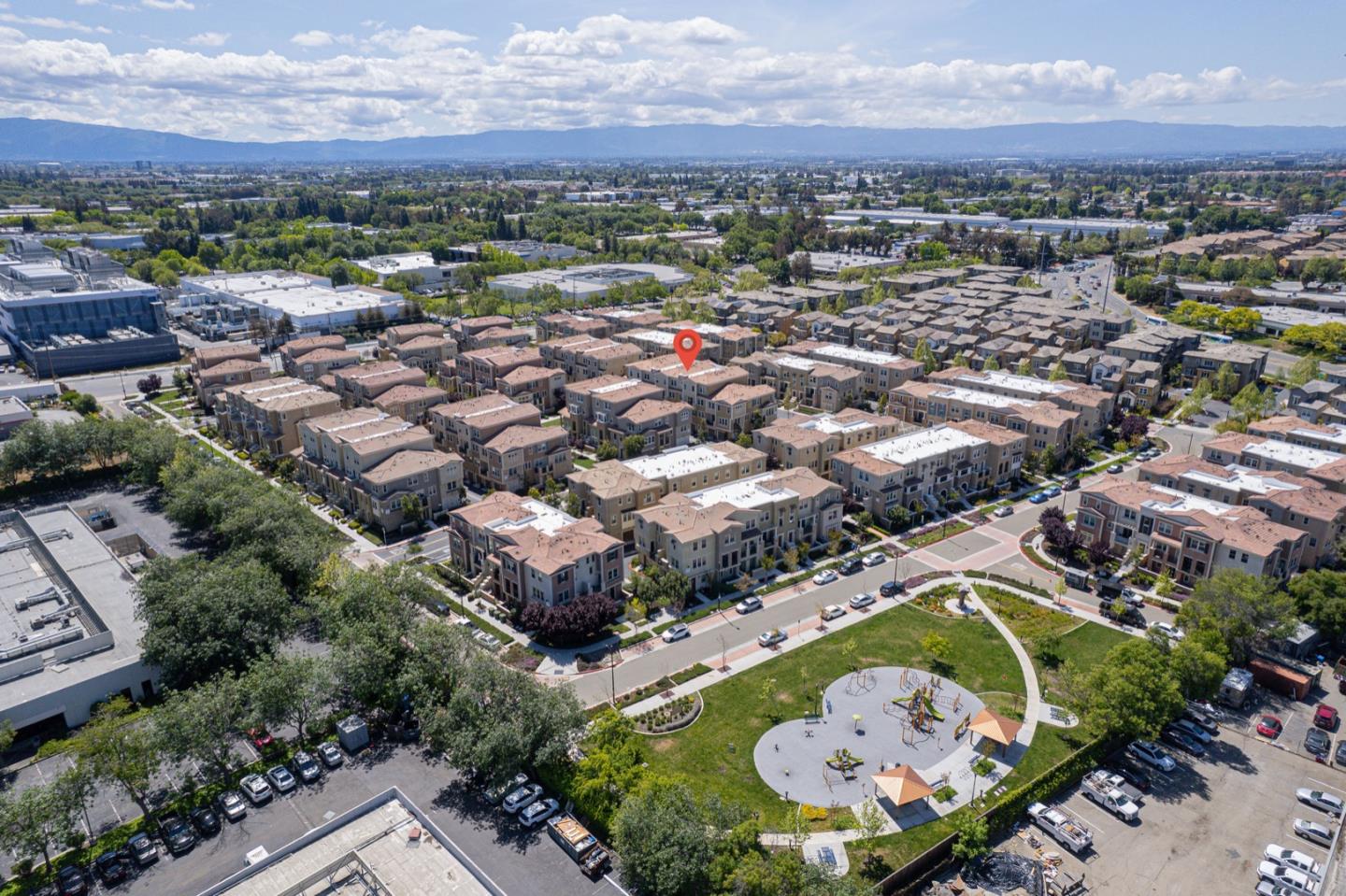 1926 Trento Loop Milpitas, CA 95035 - Photo 32 of 43 an aerial view of residential houses with outdoor space