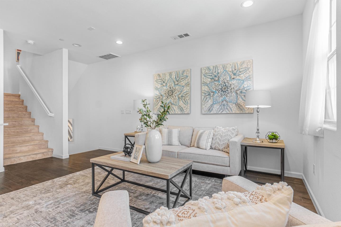 1926 Trento Loop Milpitas, CA 95035 - Photo 4 of 43 a living room with furniture and wooden floor