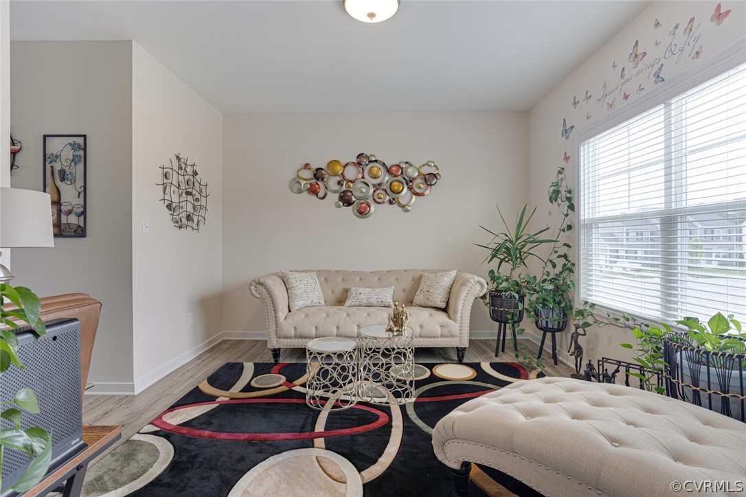 4948 Michaelwood Road Chesterfield, VA 23832 - Photo 20 of 38 Living room featuring hardwood / wood-style floors