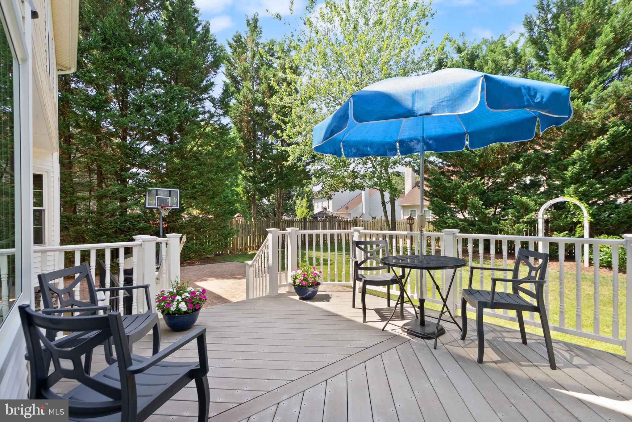 2614 Iron Forge Road Oak Hill, VA 20171 - Photo 19 of 48 Deck connects to patio and backyard