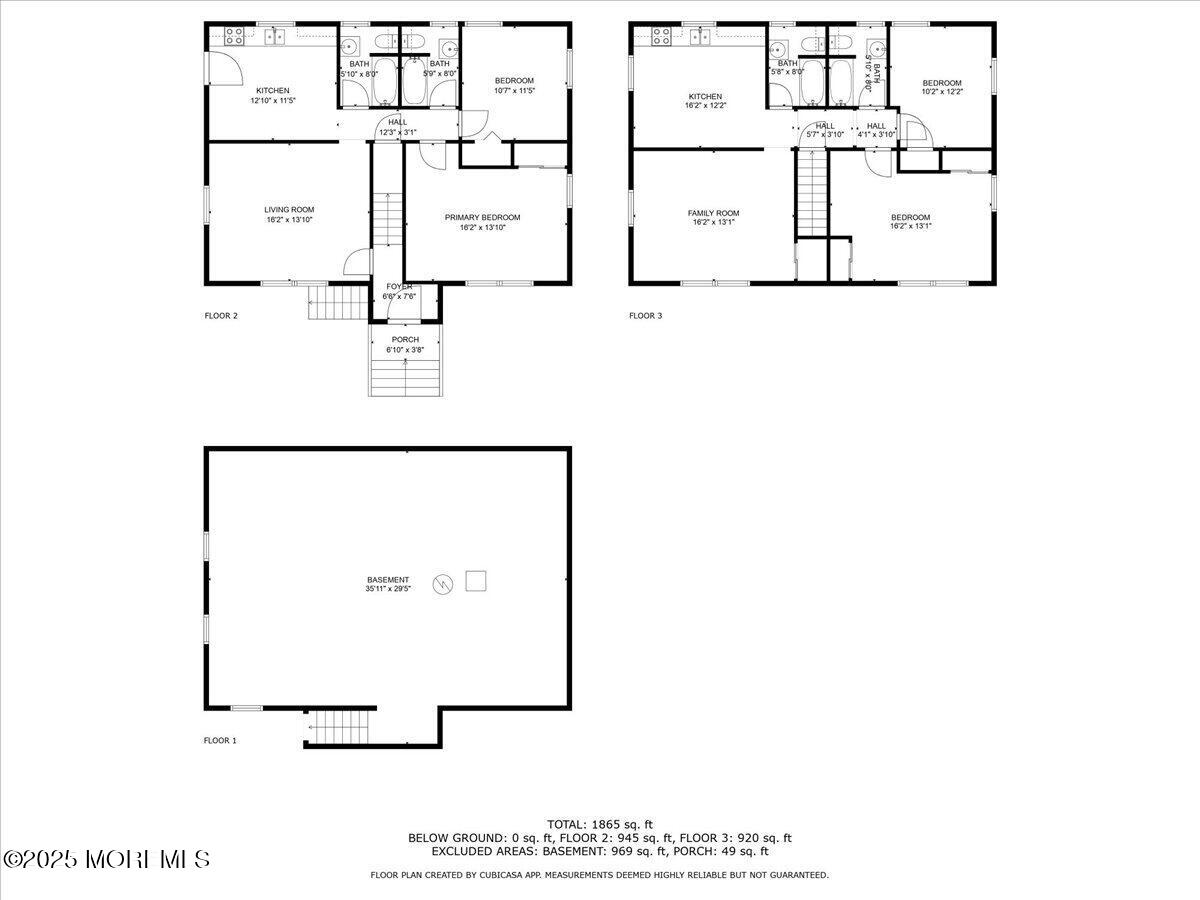1 Gaston Avenue, Unit UPSTAIRS Raritan, NJ 08869 - Photo 13 of 13 27-Floor Plan