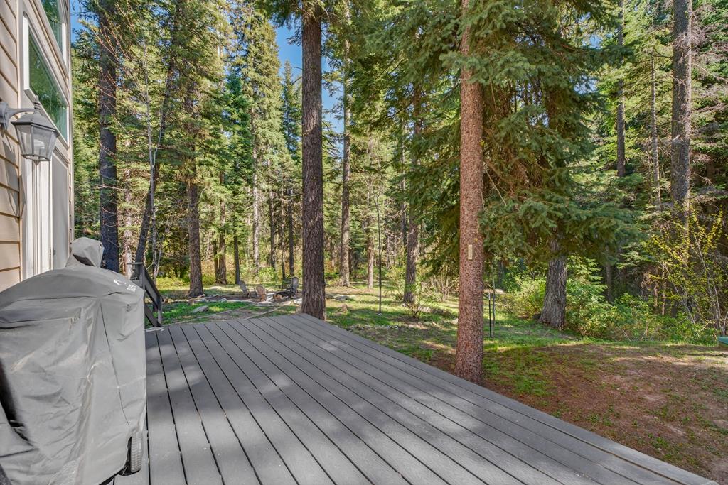 31 Eagle Trail Cascade, ID 83611 - Photo 7 of 50 The Trex-type deck, Hear the sounds of Duck Creek from your deck.