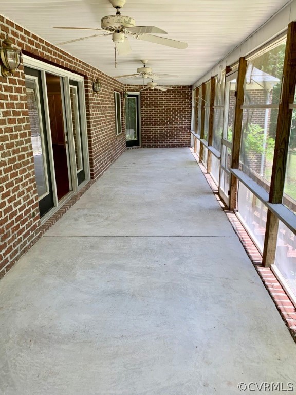 8301 Cattail Road Chesterfield, VA 23838 - Photo 26 of 31 a view of a porch with wooden floor and staircase