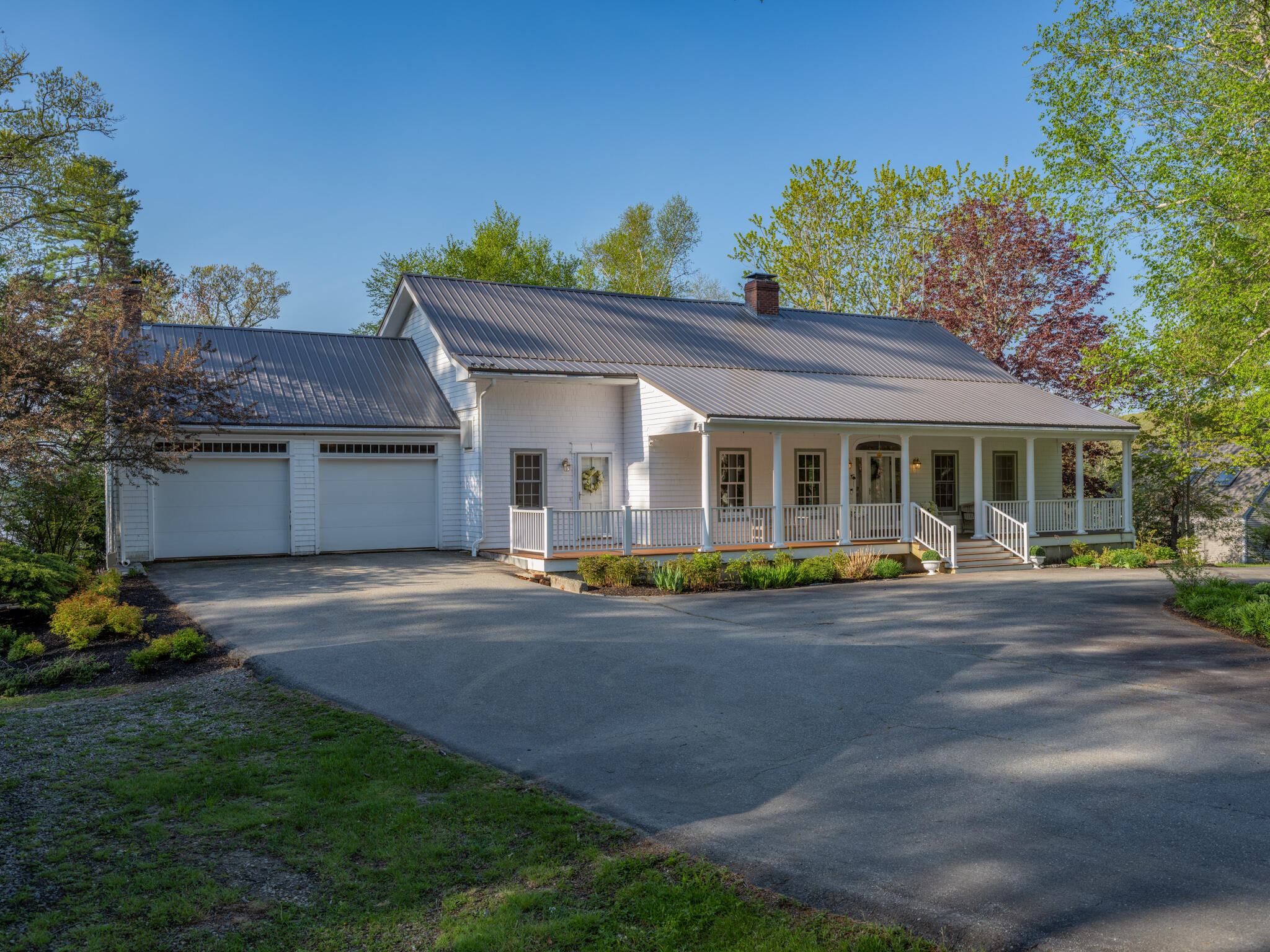 299 Gates Road Jefferson, ME 04348 - Photo 4 of 121 Gracious Covered Front Porch