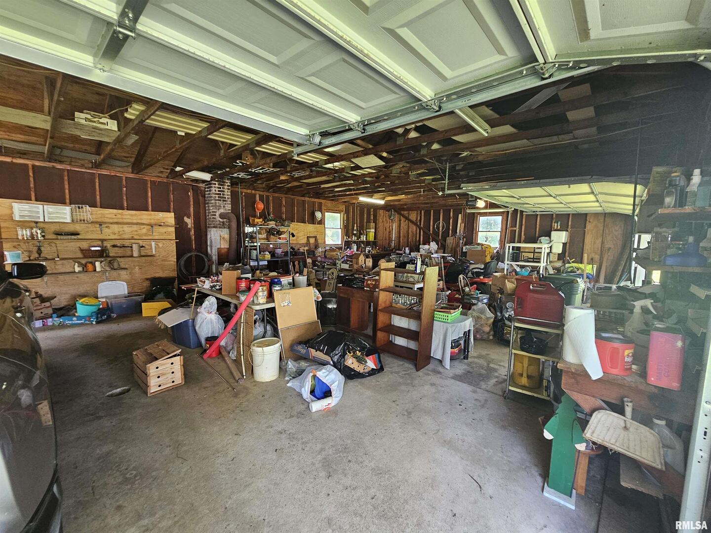 4864 Boaz Road Grand Chain, IL 62941 - Photo 29 of 32 a view of a storage room with racks