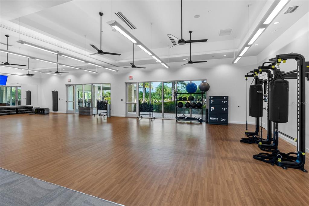 4795 Freccia Loop Wesley Chapel, FL 33543 - Photo 44 of 51 a view of a room with gym equipment