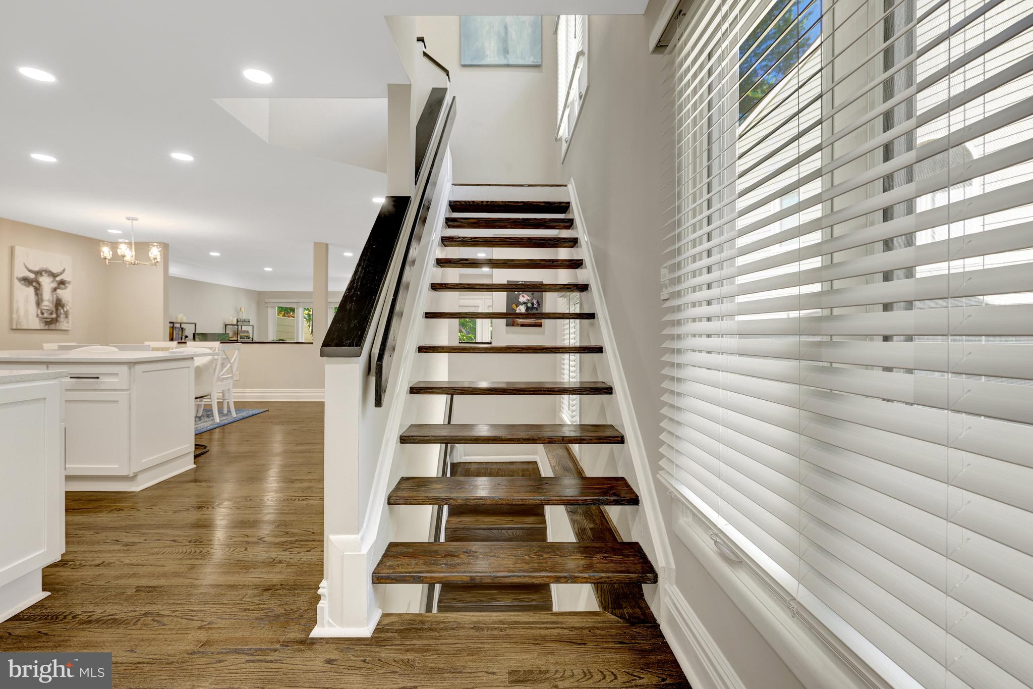 11110 Lakespray Way Reston, VA 20191 - Photo 23 of 60 Hardwood stairs on both staircases.