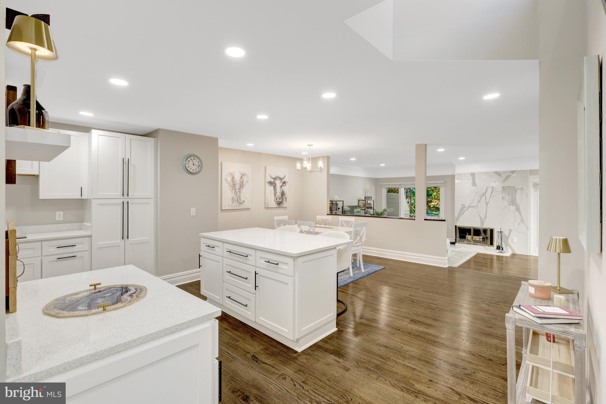 11110 Lakespray Way Reston, VA 20191 - Photo 5 of 60 The foyer opens to the upgraded kitchen.