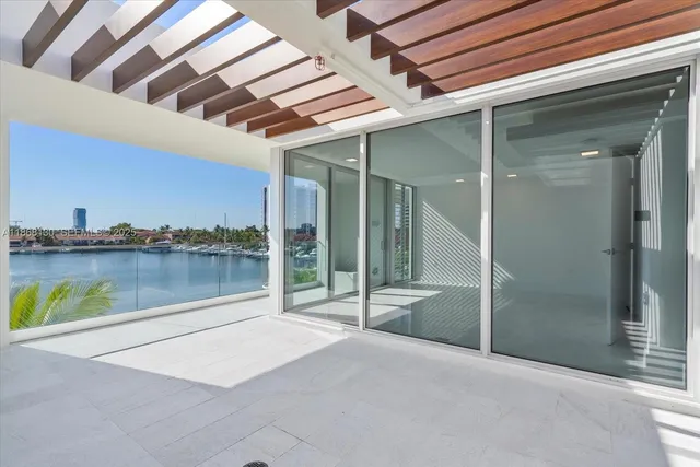 a view of a city with tall buildings in the background