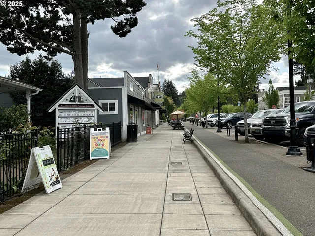 a view of multiple houses with city view