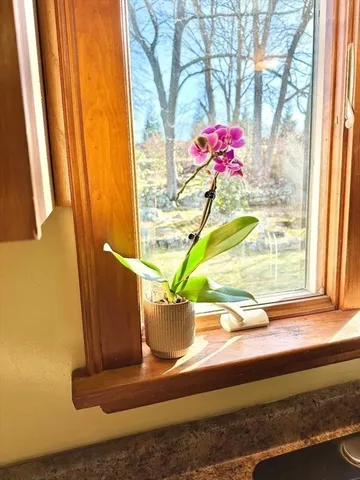 a vase of flowers sitting on a table