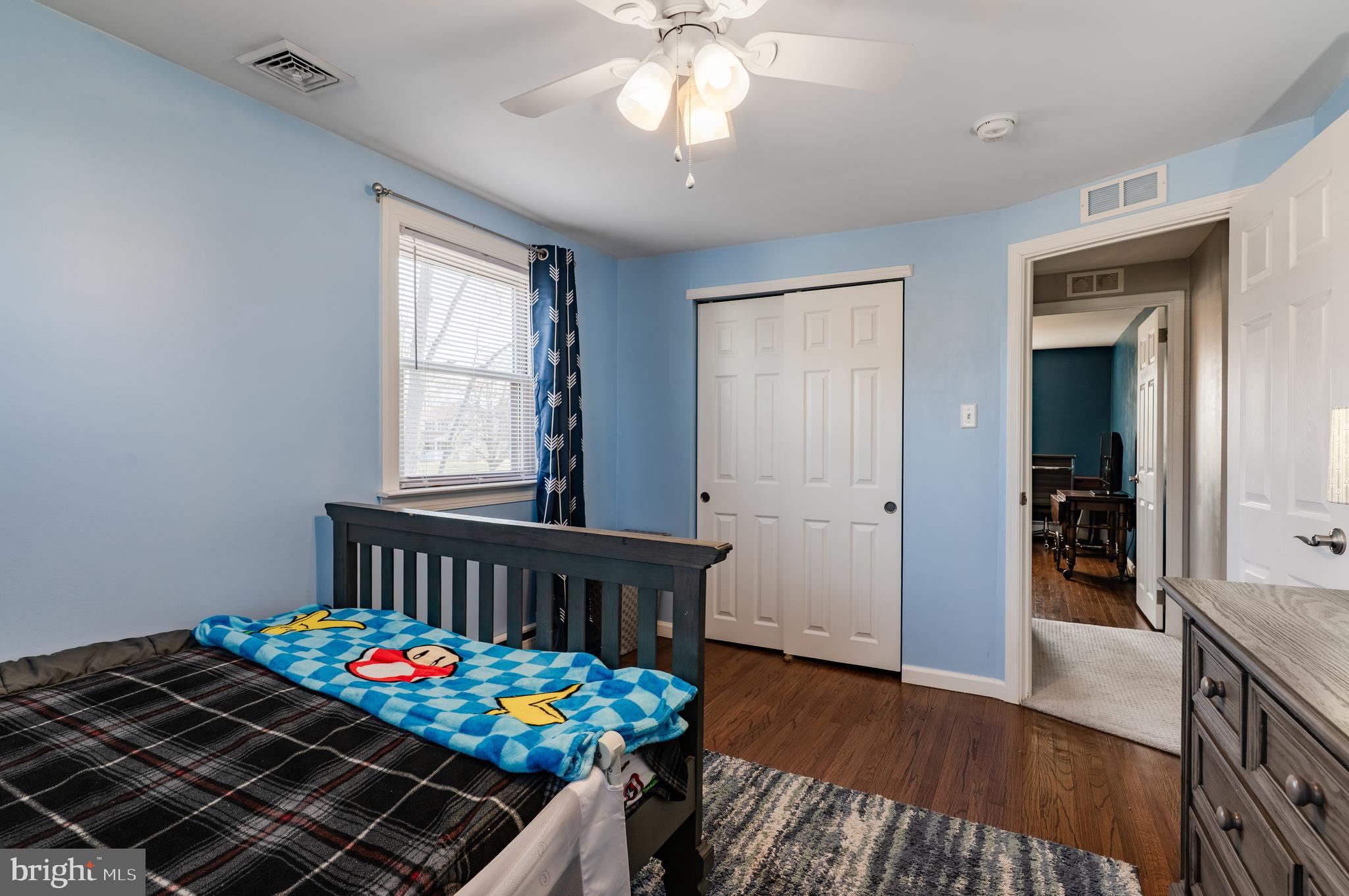 2288 Bramble Gate Drive Hatfield, PA 19440 - Photo 40 of 52 a bedroom with a bed and wooden floor
