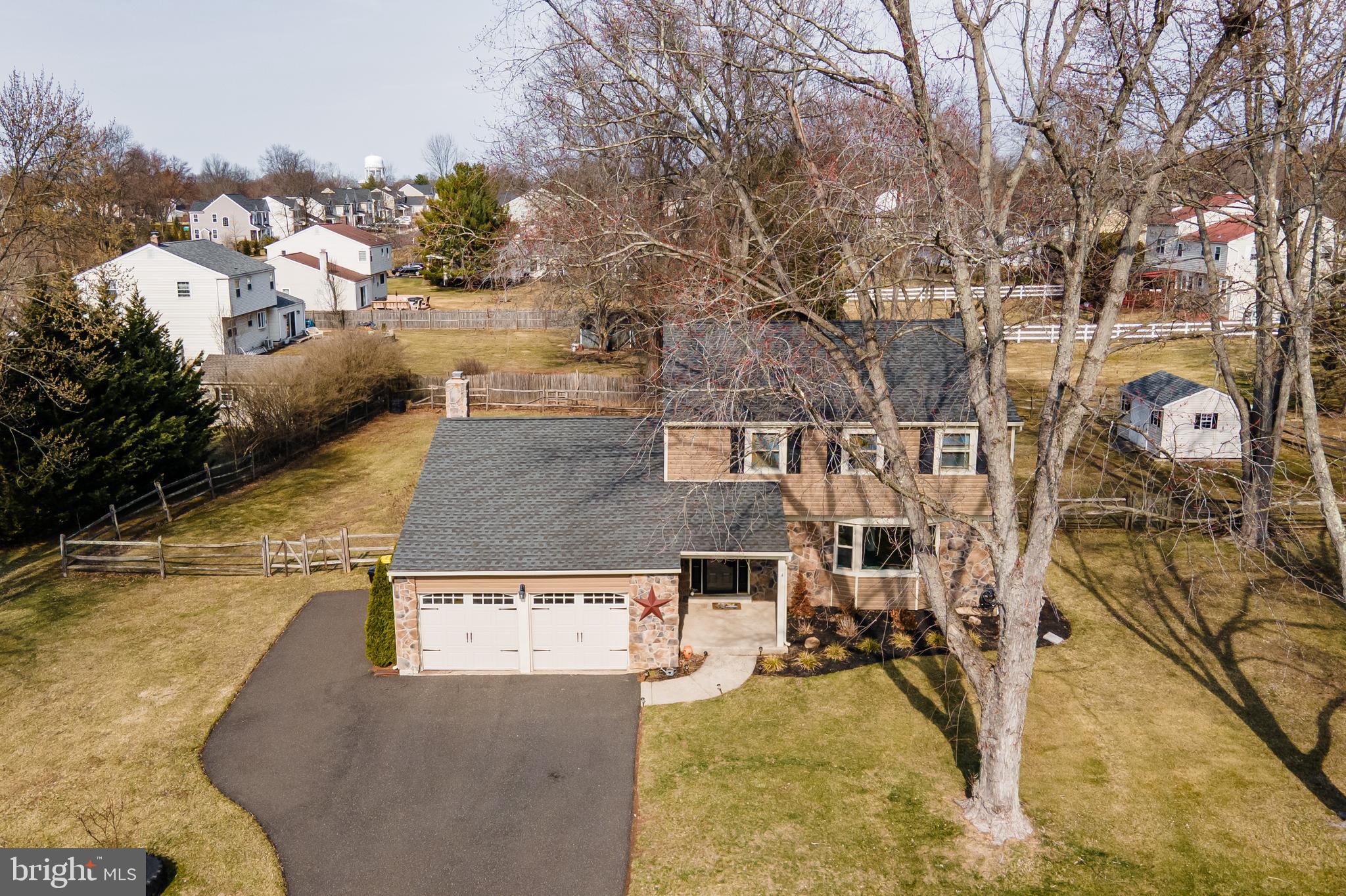 2288 Bramble Gate Drive Hatfield, PA 19440 - Photo 42 of 52 aerial view of a house with a yard