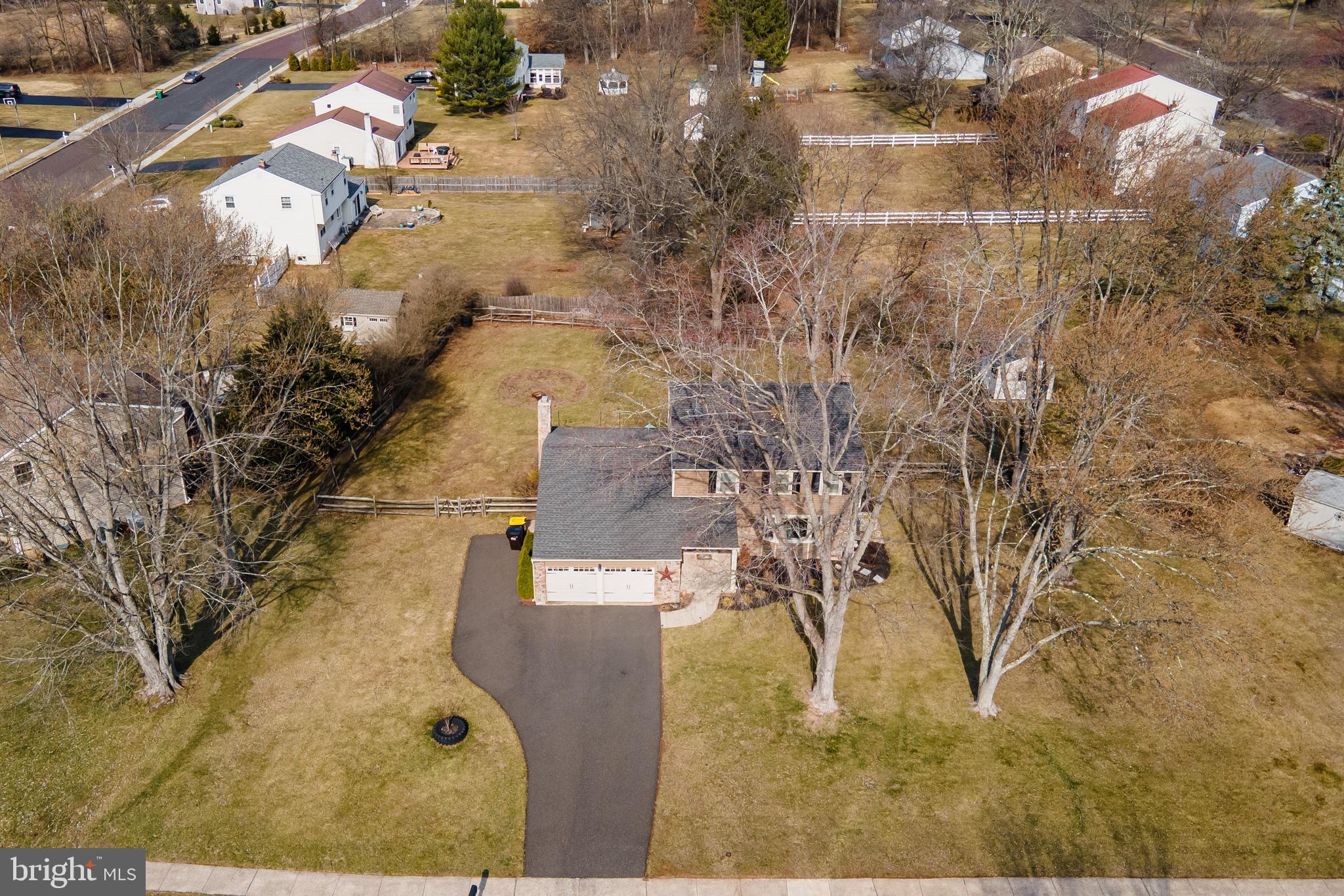 2288 Bramble Gate Drive Hatfield, PA 19440 - Photo 52 of 52 a aerial view of a house with a yard