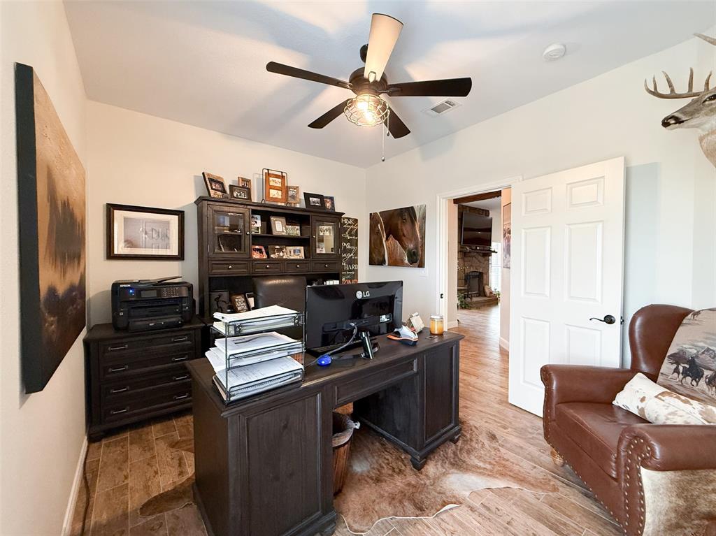 5871 Milam Road Denton, TX 76207 - Photo 17 of 40 Bedroom currently being used as Home Office