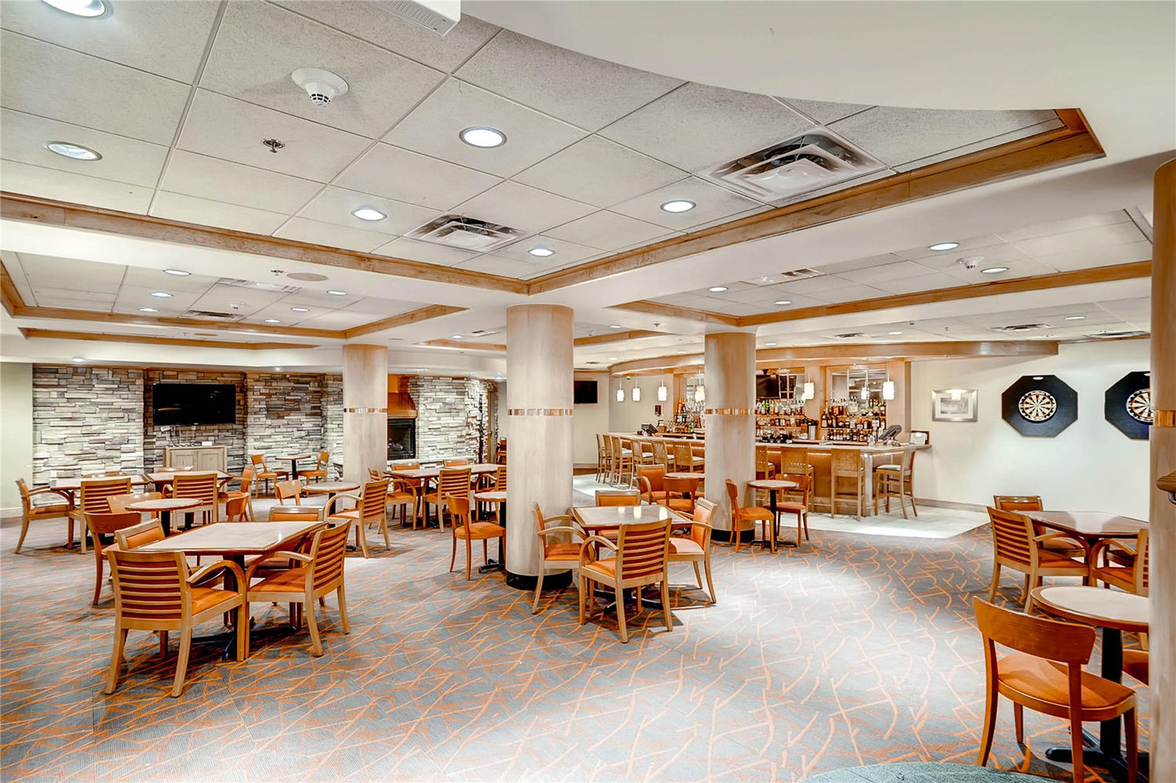 640 Village Road, Unit 4110 Breckenridge, CO 80424 - Photo 34 of 50 a living room with lots of furniture and a flat screen tv