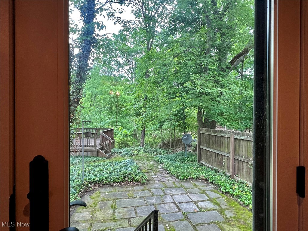 16215 Oakhill Road Cleveland, OH 44112 - Photo 16 of 41 View from Sunroom