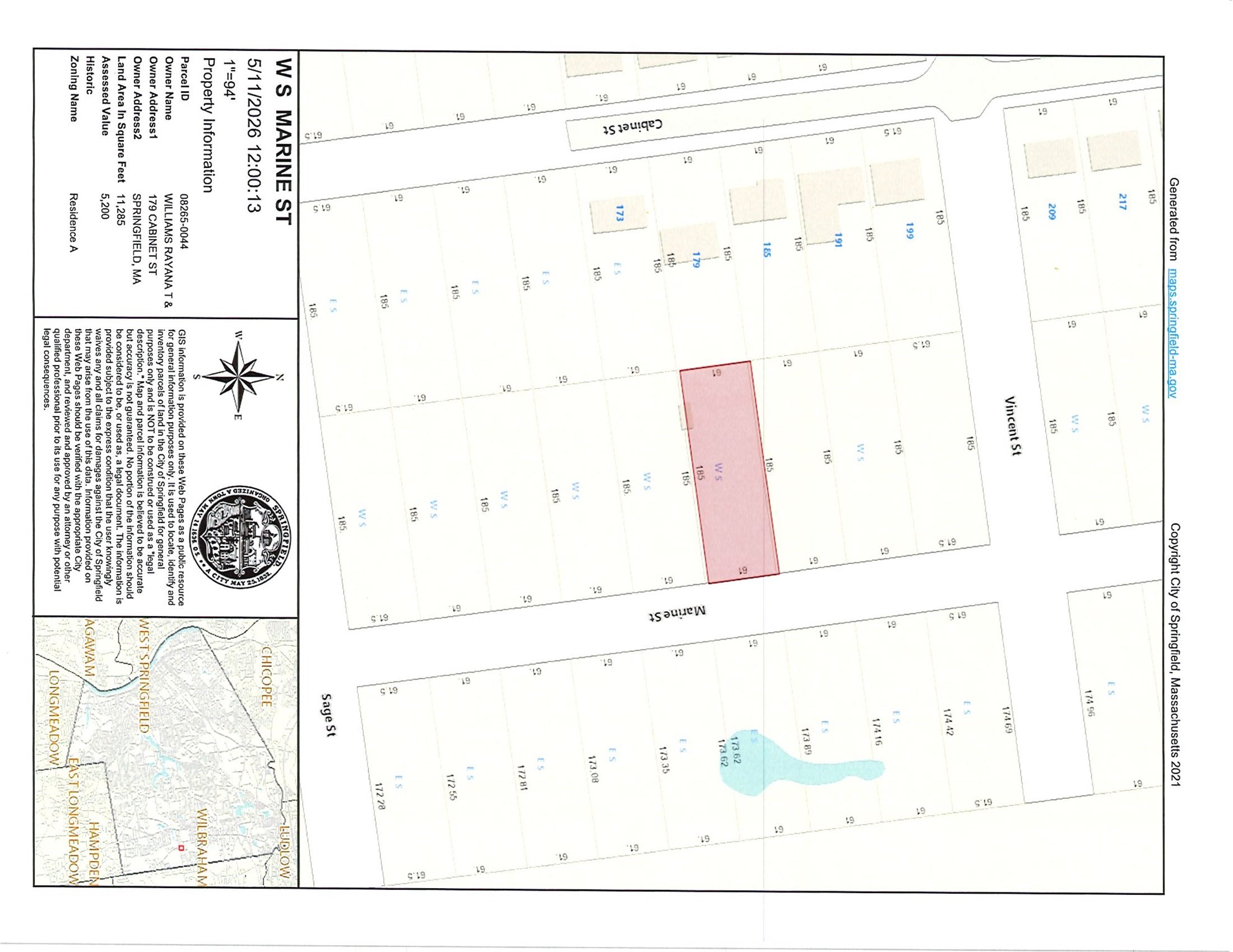 0 Marine Street Springfield, MA 01129 - Photo 2 of 2 Gallery Image 2