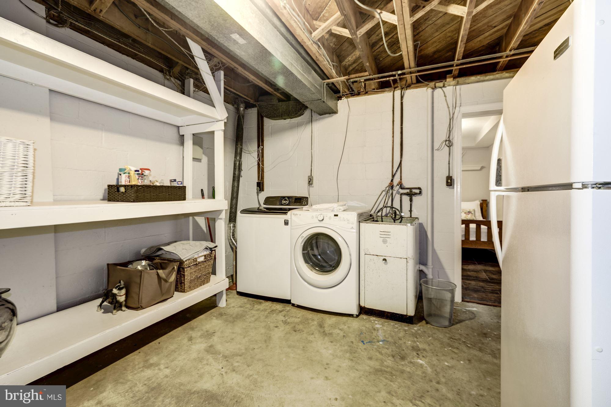 4767 Berkeley Terrace Northwest Washington, DC 20007 - Photo 28 of 30 a utility room with dryer and washer