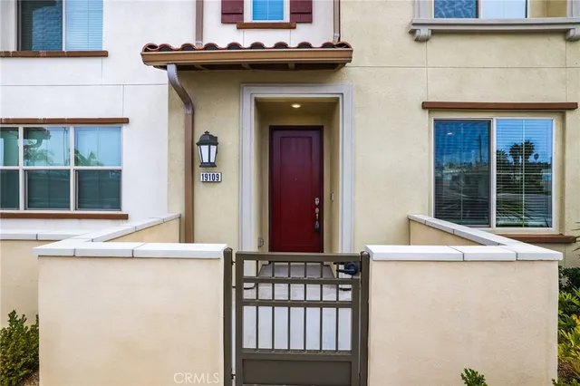 a front view of a house with a balcony