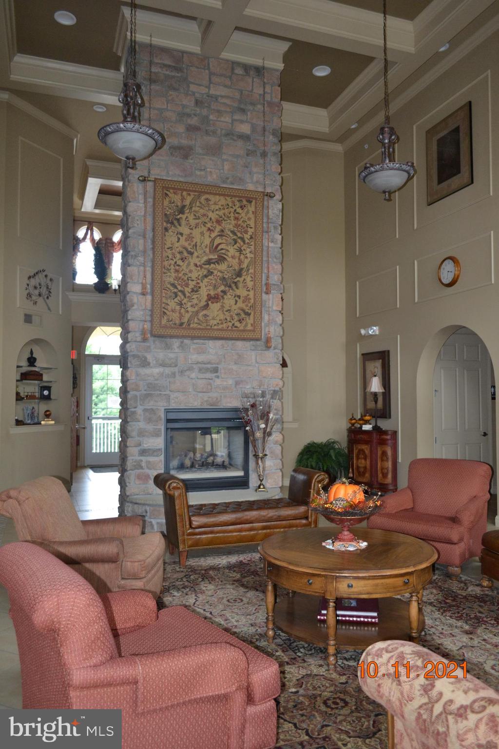 40 Brentwood Road Upper Chichester, PA 19061 - Photo 90 of 95 a living room with furniture and a fireplace