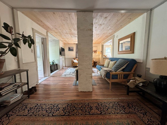 106 North Road South Kingstown, RI 02879 - Photo 13 of 36 View from dining room towards den