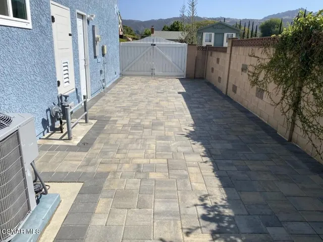 a view of a corridor