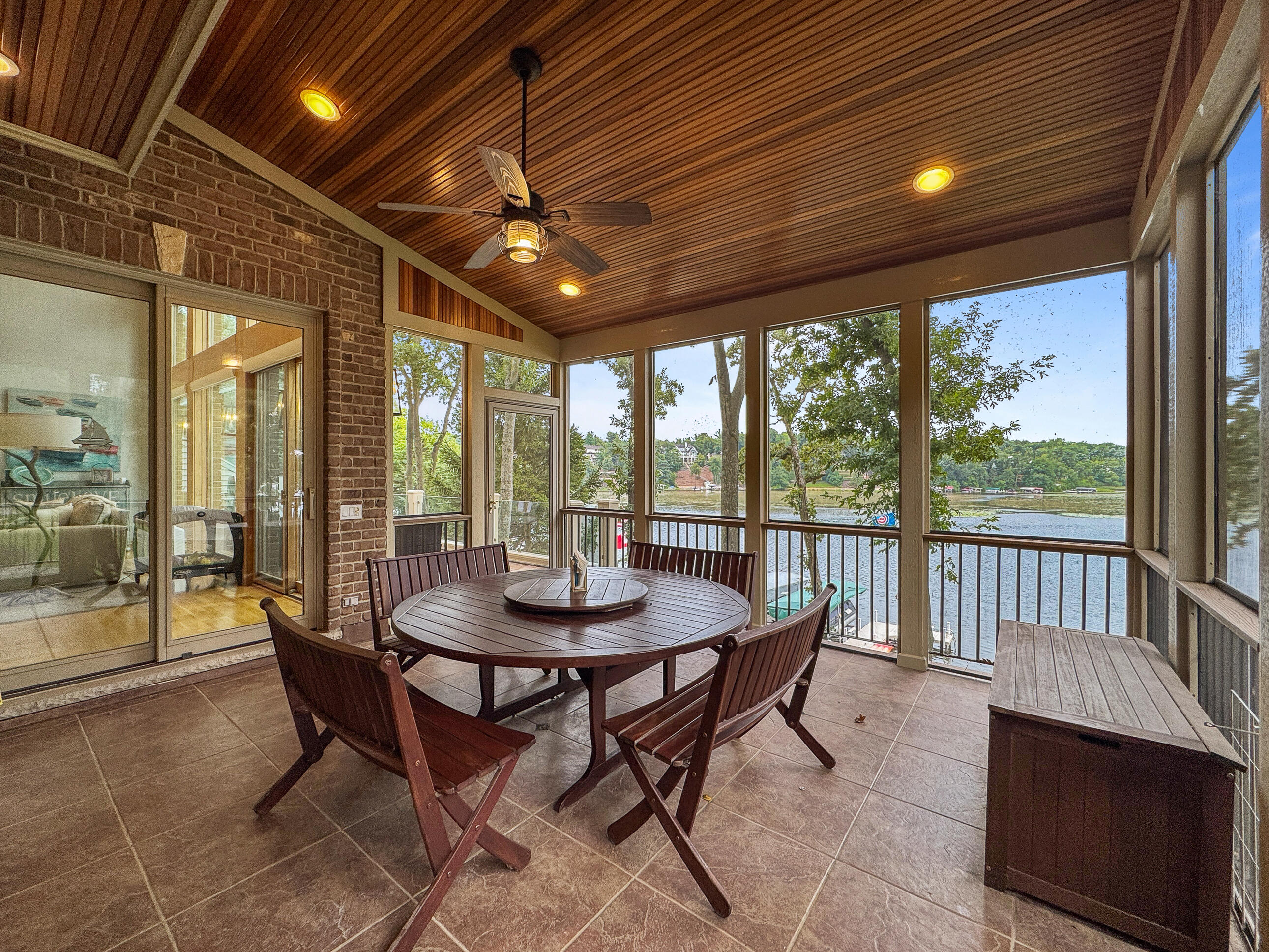 W5647 Forest Road La Grange, WI 53121 - Photo 46 of 97 screened porch on main level