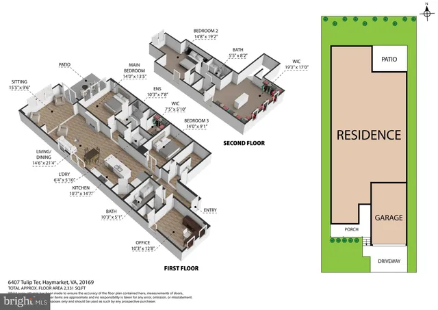 $625,000 | 6411 Tulip Terrace, Haymarket, VA 20169