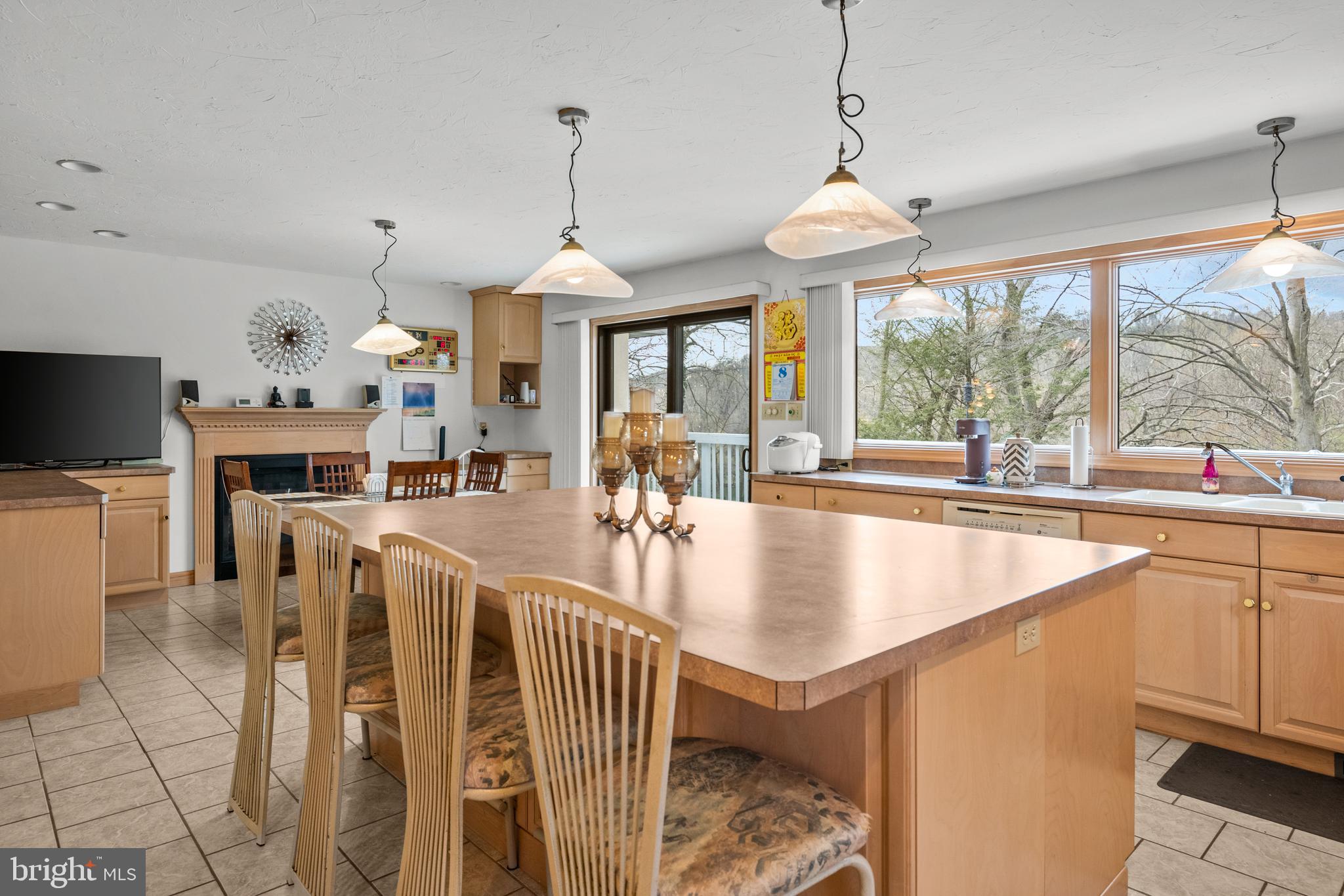1101 Riverview Drive Reading, PA 19605 - Photo 12 of 67 a view of a dining room with furniture window and outside view
