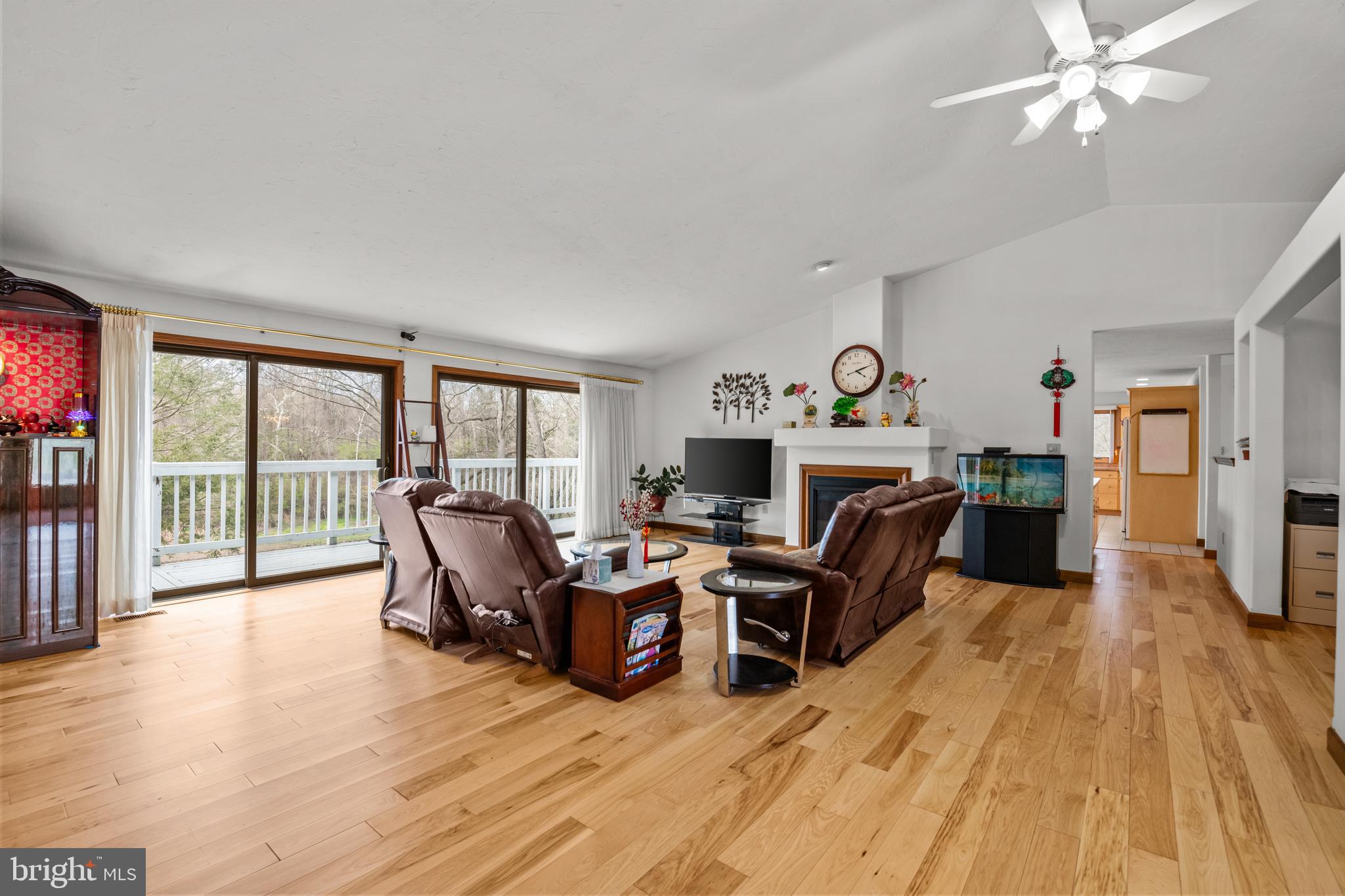 1101 Riverview Drive Reading, PA 19605 - Photo 3 of 67 a living room with furniture and a fireplace