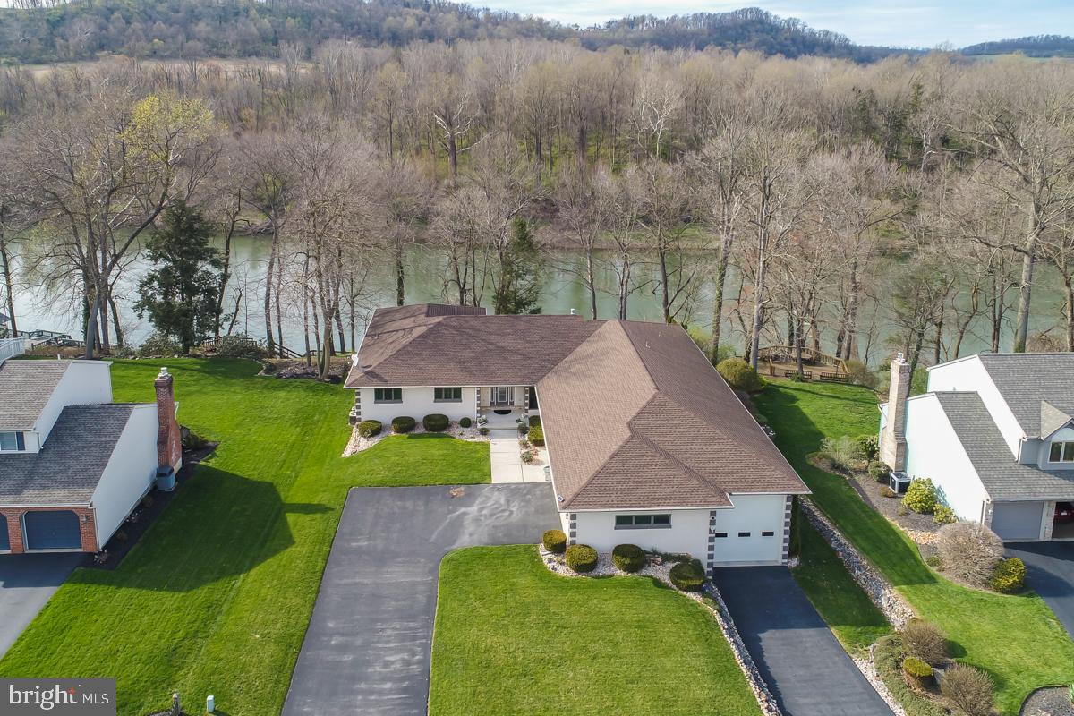 1101 Riverview Drive Reading, PA 19605 - Photo 46 of 67 overhead view from front