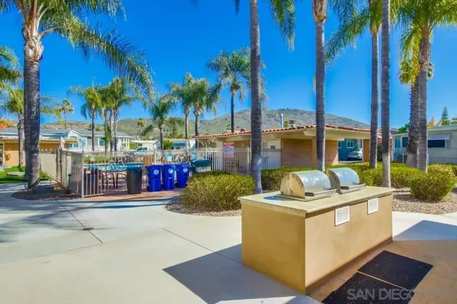 a view of outdoor space with outdoor seating