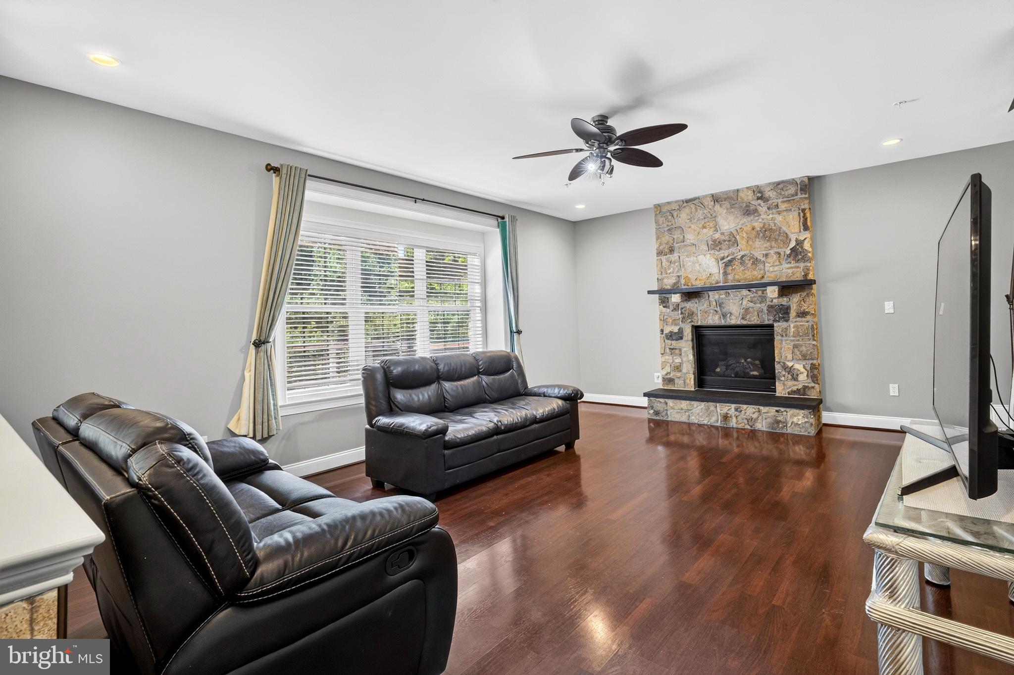 4518 Bridle Ridge Road Upper Marlboro, MD 20772 - Photo 19 of 85 Living Room with Fireplace