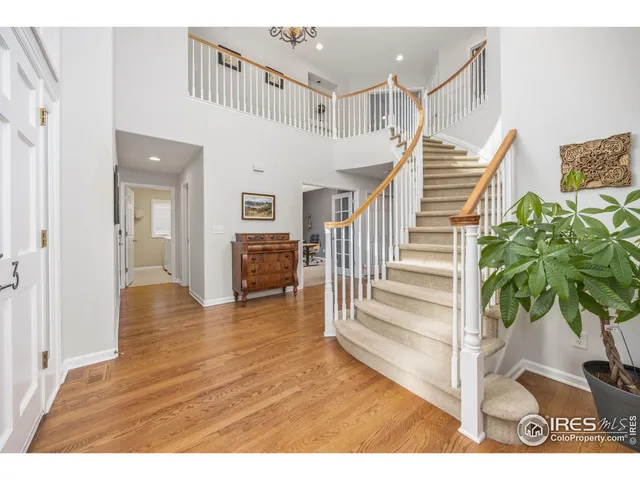 a view interior of the house and wooden floor