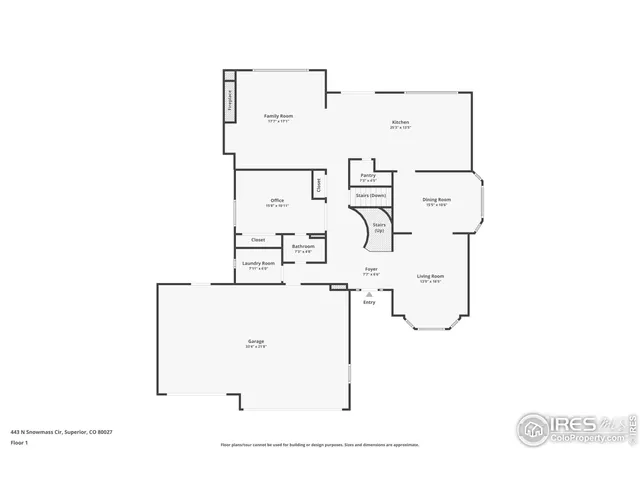 a picture of a floor plan