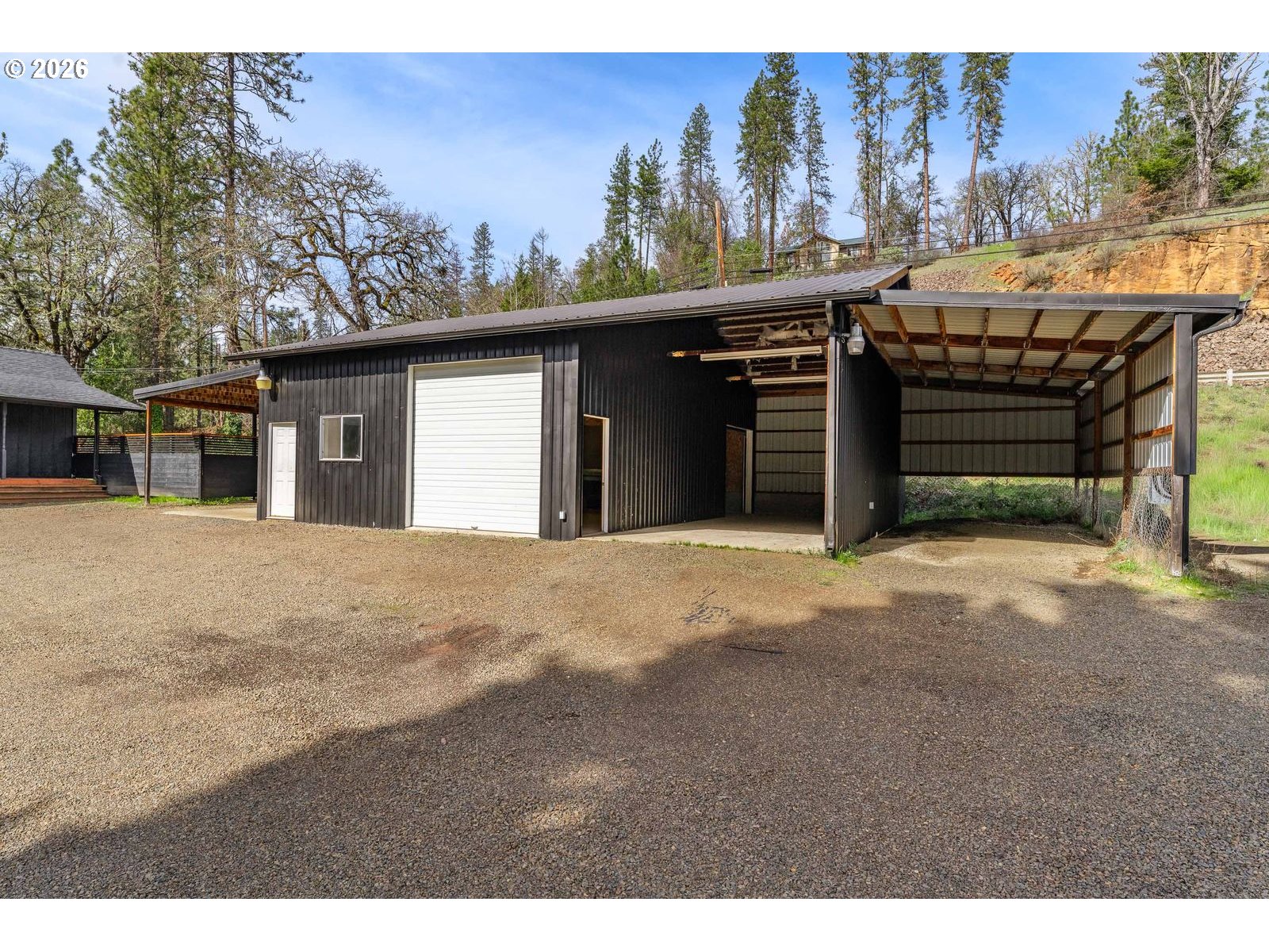 24990 Highway 62 Trail, OR 97541 - Photo 19 of 23 a view of a backyard