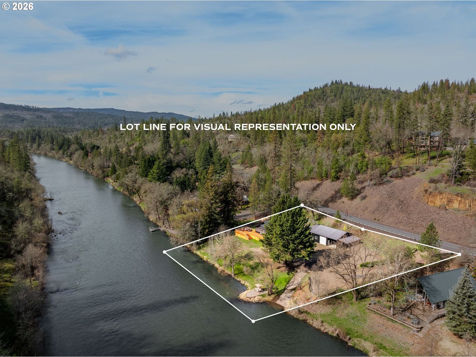 24990 Highway 62 Trail, OR 97541 - Photo 22 of 23 an aerial view of a forest