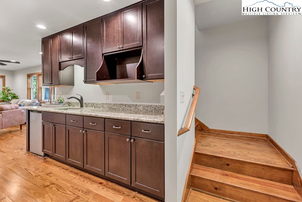 359 Sorrento Falls Road Blowing Rock, NC 28605 - Photo 30 of 46 a bathroom with a sink and a mirror