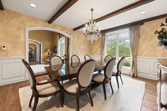 a kitchen with counter top space cabinets and stainless steel appliances