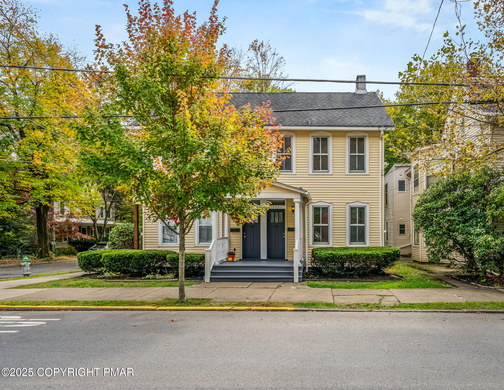 703 Scott Street Stroudsburg, PA 18360 - Photo 27 of 27 a house view with a garden space
