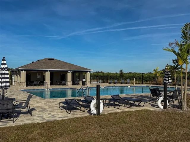 a view of a terrace with chairs