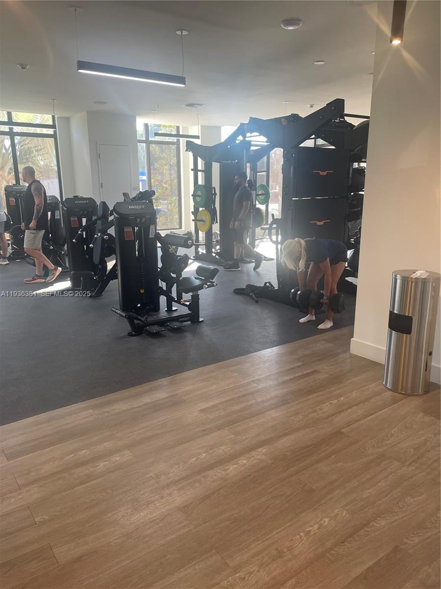 4465 Griffin Road, Unit 1 Hollywood, FL 33314 - Photo 12 of 13 a view of a room with gym equipment