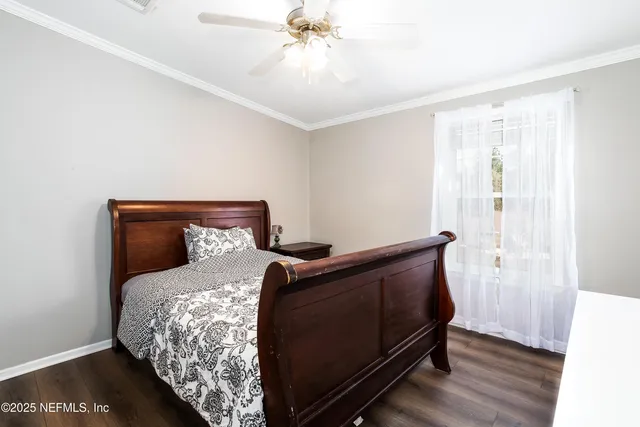 a living room with furniture and window