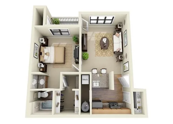 $1,296 | 3450 Jones Mill Road, Unit 810, Norcross, GA 30092