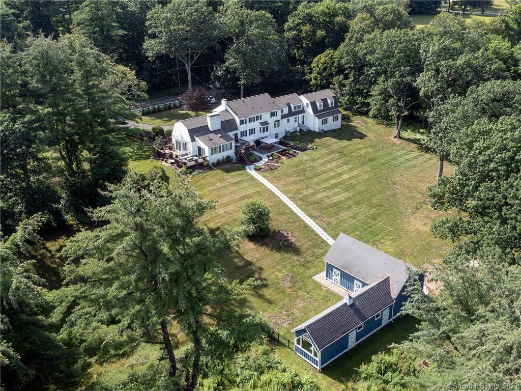 408 Deercliff Road Avon, CT 06001 - Photo 1 of 1 AERIAL HOUSE & BARN