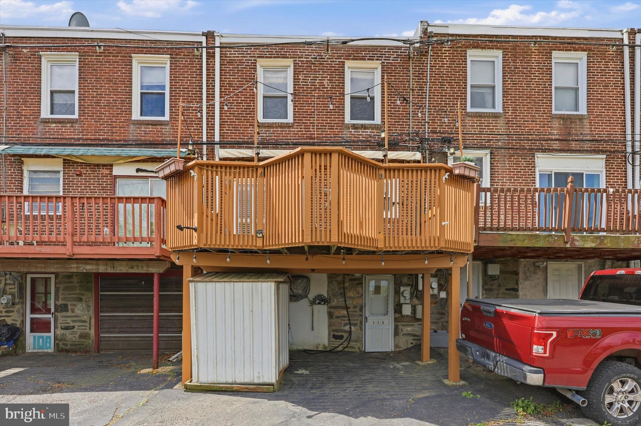 110 Academy Lane Upper Darby, PA 19082 - Photo 24 of 25 Rear of Home / Shed / Parking