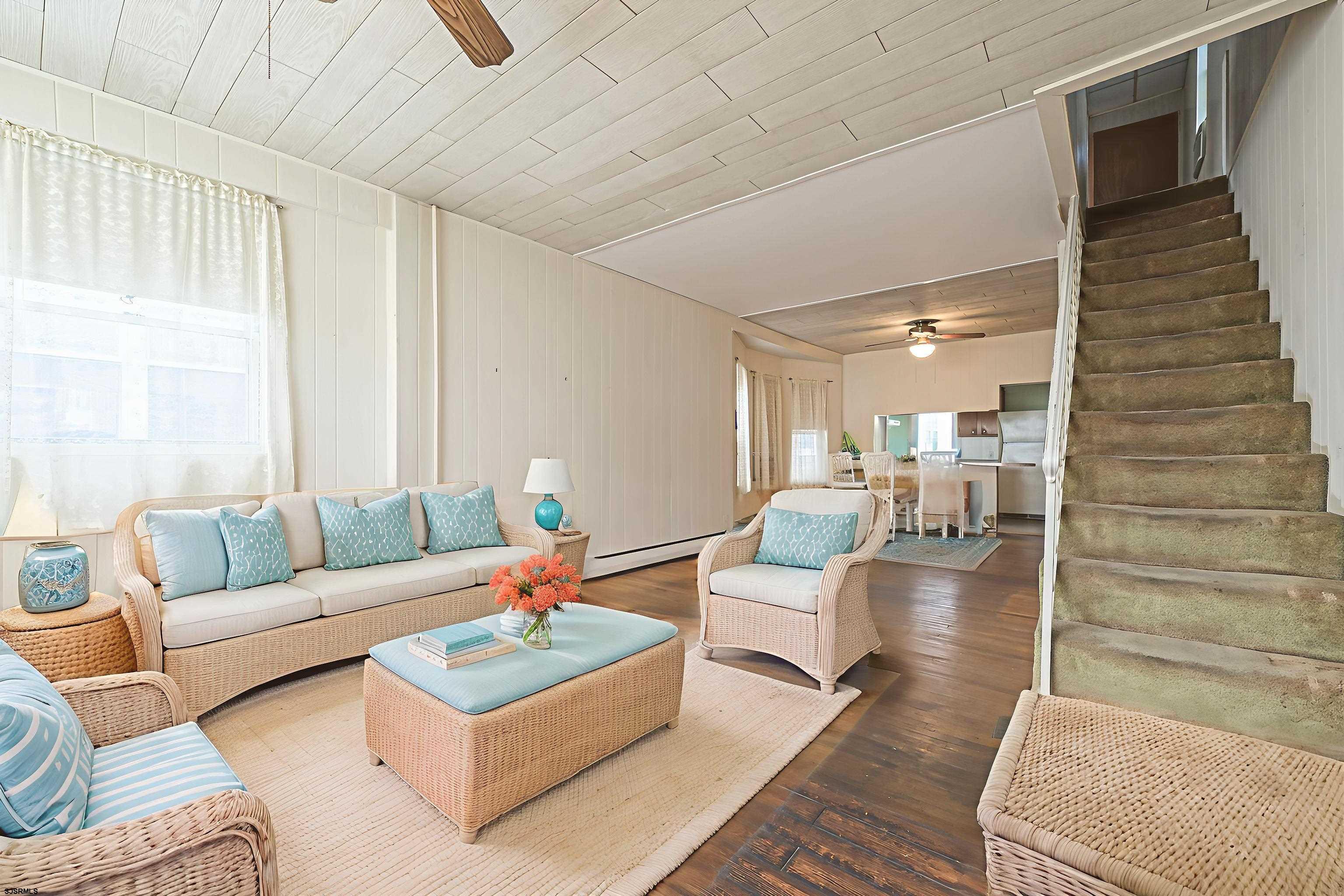 116 North Cornwall Avenue Ventnor City, NJ 08406 - Photo 2 of 28 a living room with furniture and a large window
